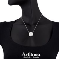 Collana Artlinea Donna in Argento Zircone ZCL1415-LB - ZCL1415-LB